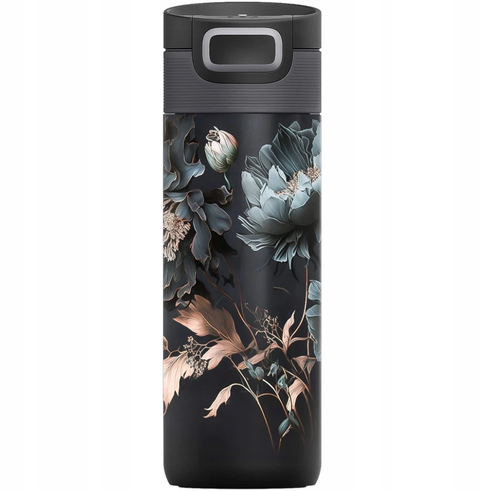 Kambukka Etna 500 ml termo puodelis Dark Flowers riboto tiražas