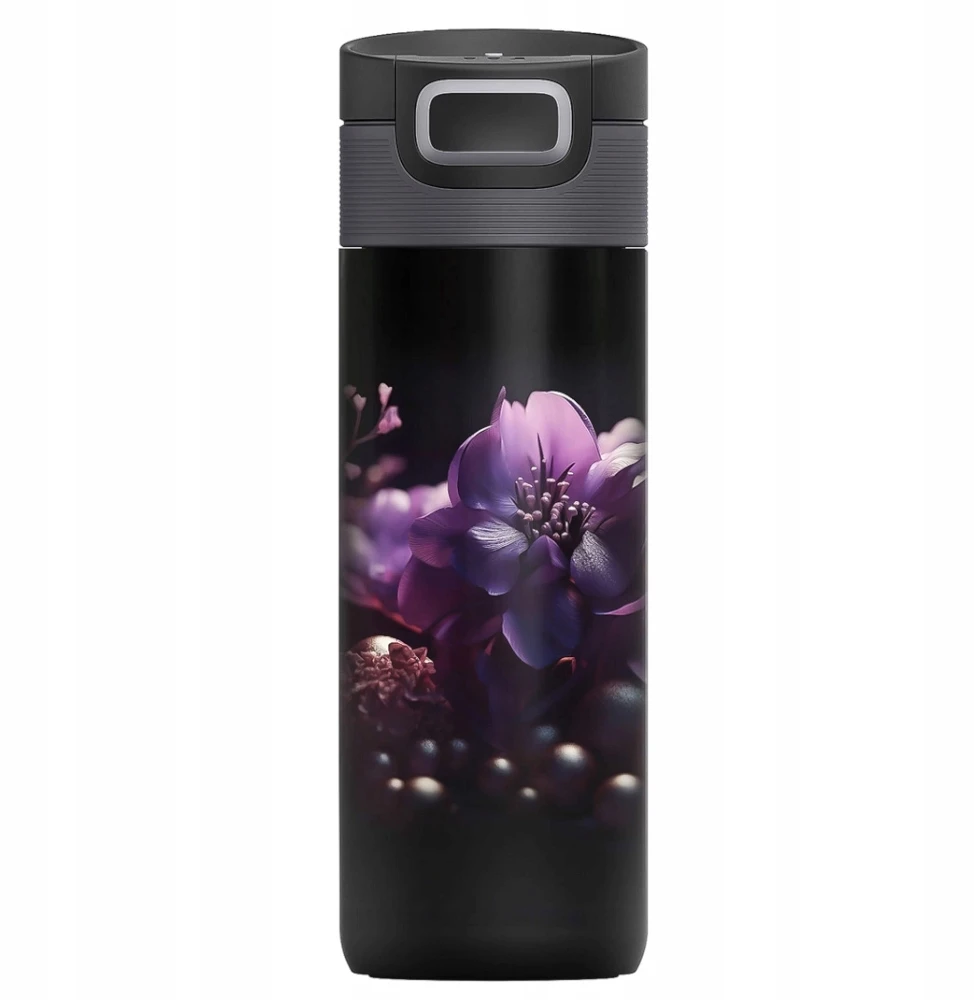 Kambukka Etna 500 ml termo puodelis Violetinė Flower riboto tiražas