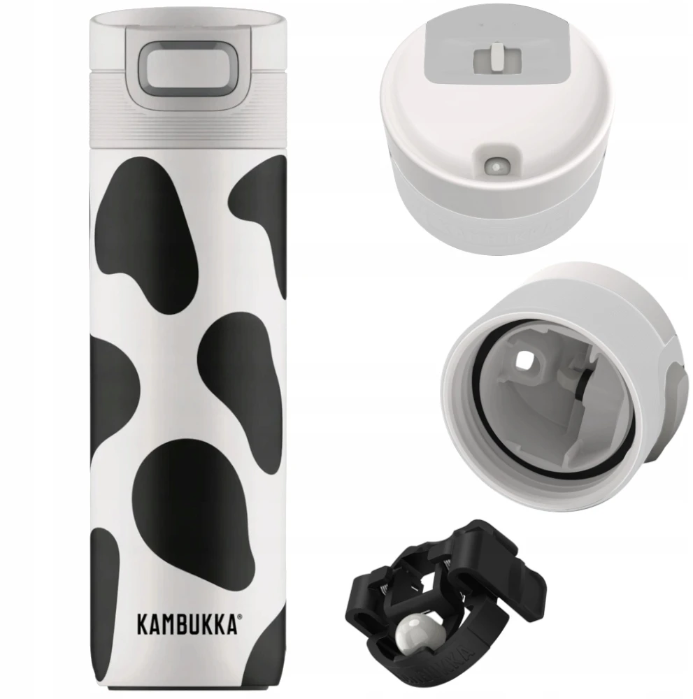 Kambukka Etna 500ml terminis puodelis - limituotas "cow Milky Moo Mood" dizainas