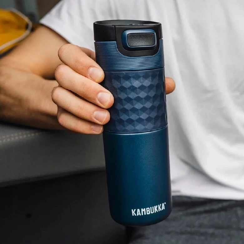 Kambukka Termo puodelis Etna Grip 500 ml, Denim Mėlyna