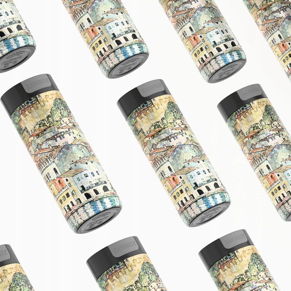 Kambukka Olympus 500ml: Termo puodelis su Klimto "malcesine" dizainu