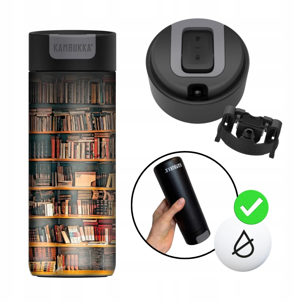 Kambukka termo puodelis Olympus kavai 500ml Bibliotekos termosas ribotas