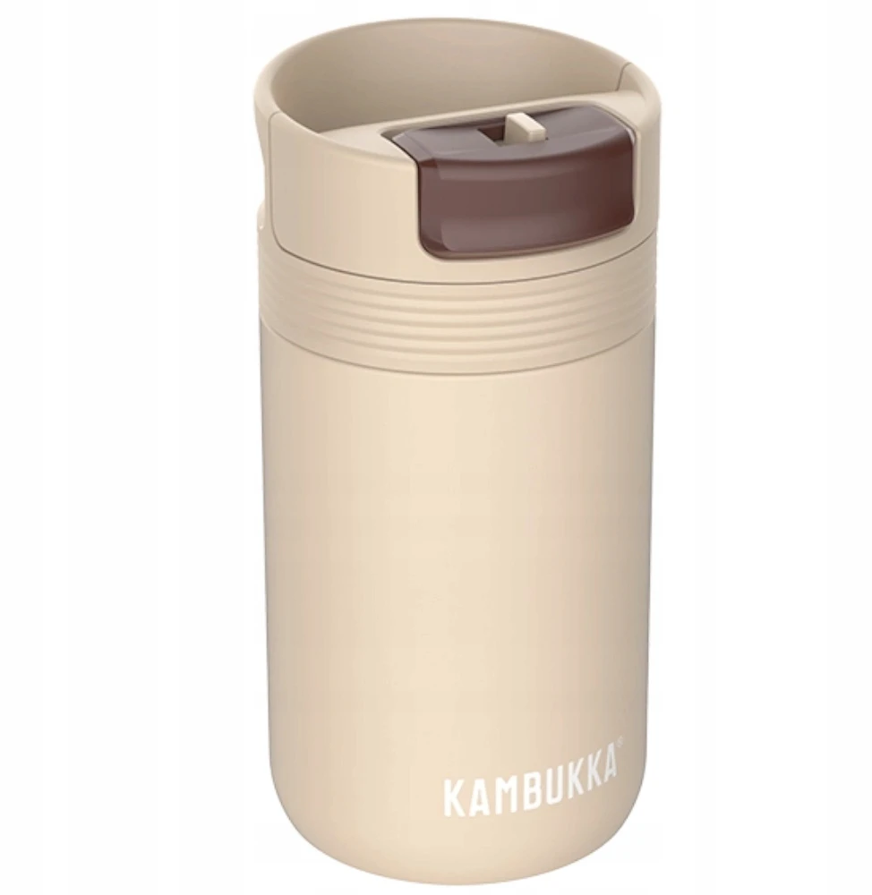 Kambukka termopuodelis Cabo 300ml Smėlio spalvos sandarus termosinis puodelis dėžutėje