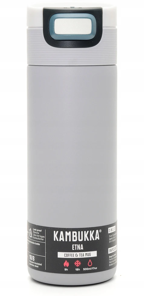 Kambukka Termo puodelis Etna Uncertain Grey 11-01043, 500 ml