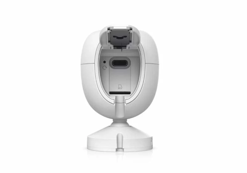 „UBIQUITI G6“ AKIMIRKSNIU ĮJUNGTA, 4K RAŠKOS „Wi-Fi“ PRIJUNGTA KAMERA SU 1/1,8 COLIO 8 MP VAIZDO JUTIKLIU, DAUGIAFUNKCINIU DIRBINIO SISTEMOS VARIKLIU IR DVIKRYPTIU GARSU