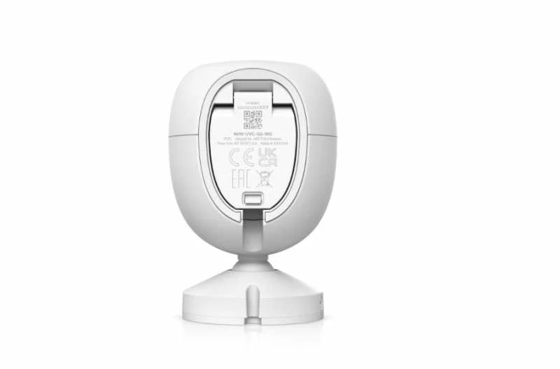 „UBIQUITI G6“ AKIMIRKSNIU ĮJUNGTA, 4K RAŠKOS „Wi-Fi“ PRIJUNGTA KAMERA SU 1/1,8 COLIO 8 MP VAIZDO JUTIKLIU, DAUGIAFUNKCINIU DIRBINIO SISTEMOS VARIKLIU IR DVIKRYPTIU GARSU