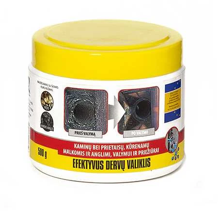 Kaminų valymo milteliai Hansa 500g