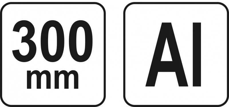 Kampamatis Yato YT-70787; 300 mm; aliumininis