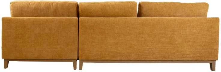 Kampinė sofa BASIL dešinioji kampinė, oranžinė