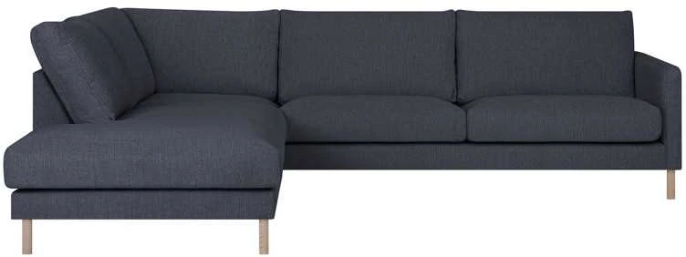 Home4You Kampinė sofa LISANNA LC, mėlyna