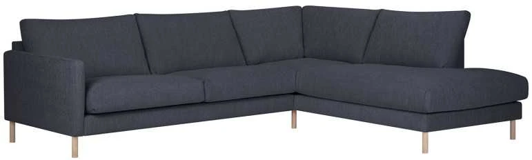 Home4You Kampinė sofa LISANNA RC, mėlynos spalvos