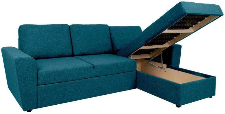 Home4You Kampinė sofa-lova INGMAR Žalia