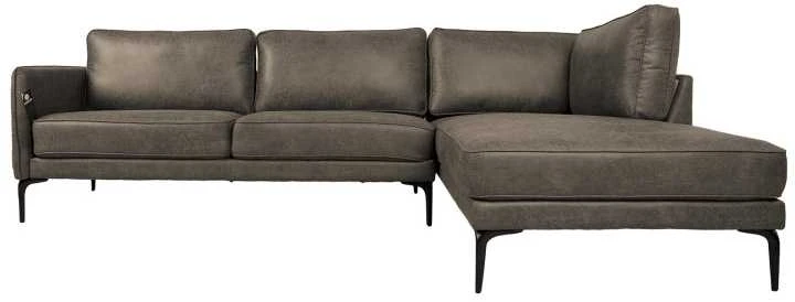 Home4You Kampinė sofa SOFIA DK, žalsvai ruda
