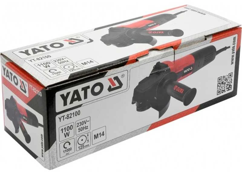 Kampinis šlifuoklis Yato YT-82100; 125 mm