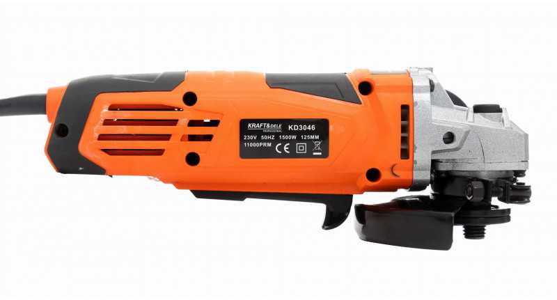 Kampinis šlifuoklis, d125, 1500W Kraft&amp;Dele KD3046