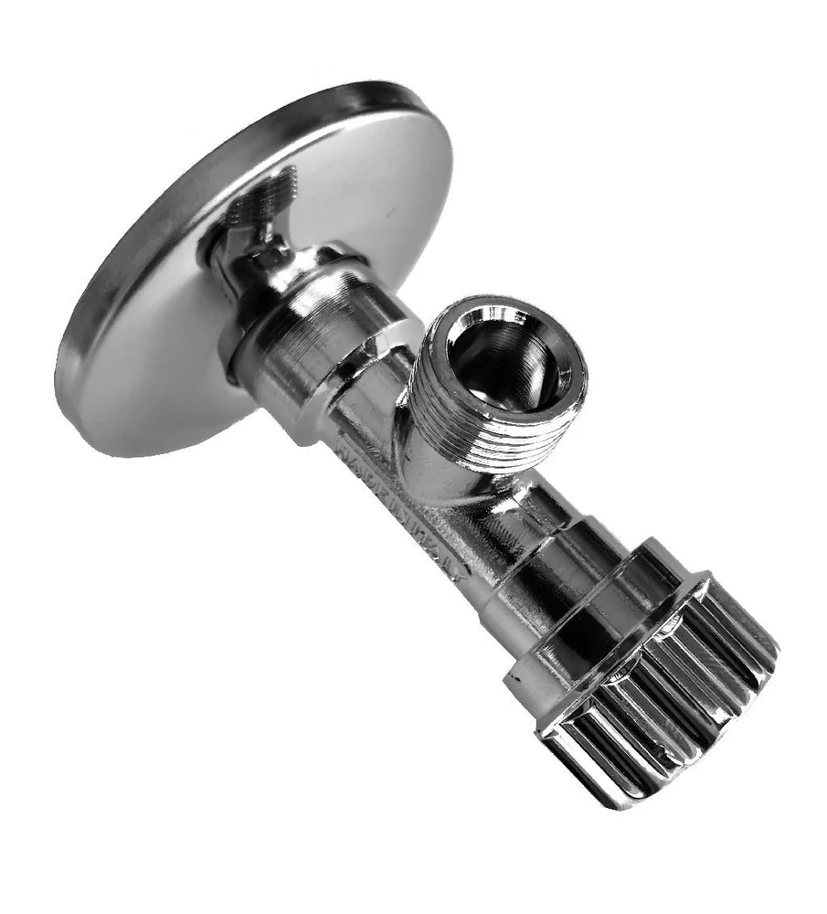 Kampinis ventilis INVENA, 1/2"x3/8"