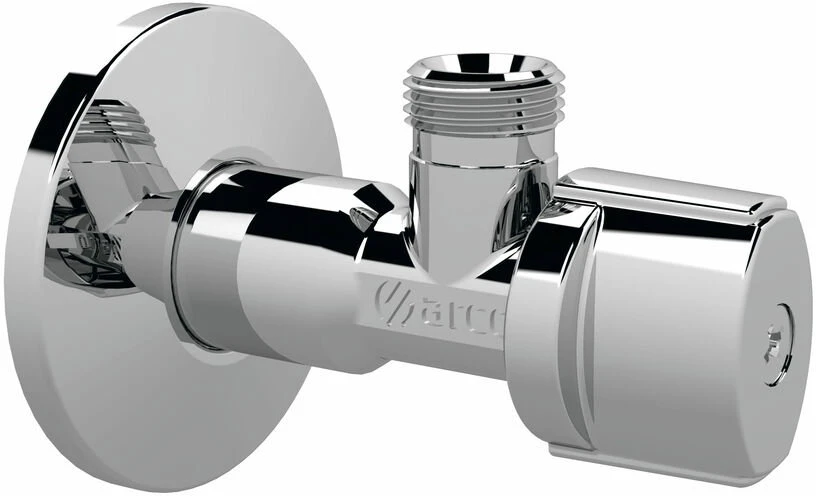 Kampinis ventilis INVENA, 1/2"x3/8"