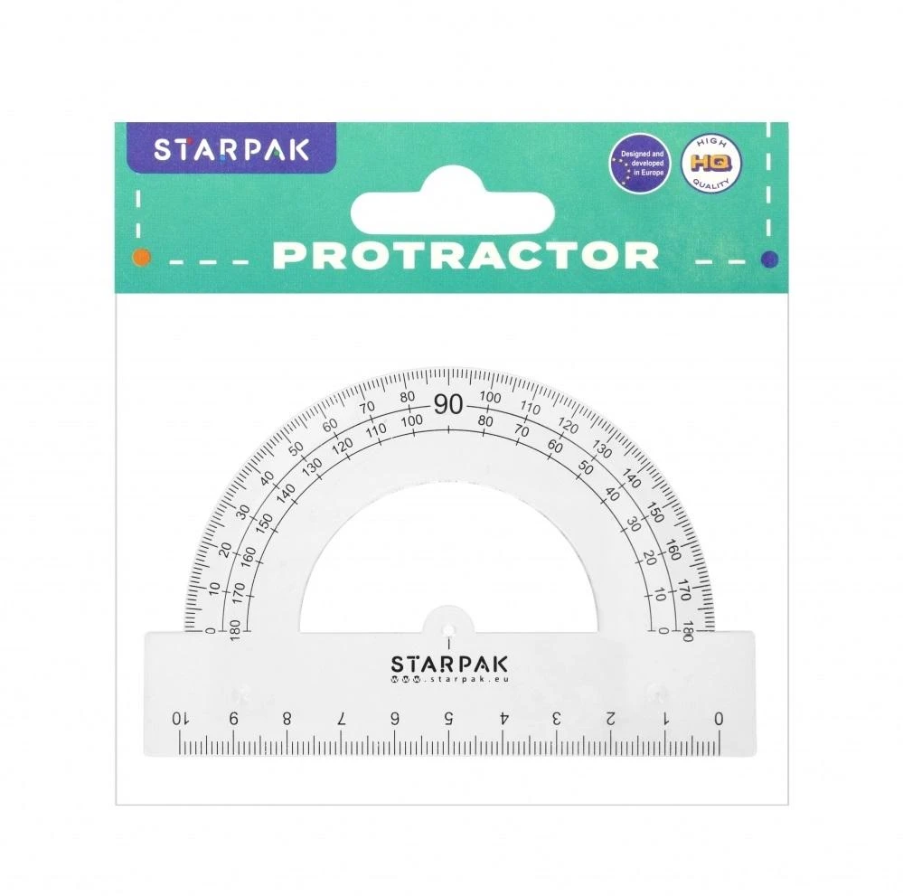 Kampų matuoklis 180' 10cm - STARPAK