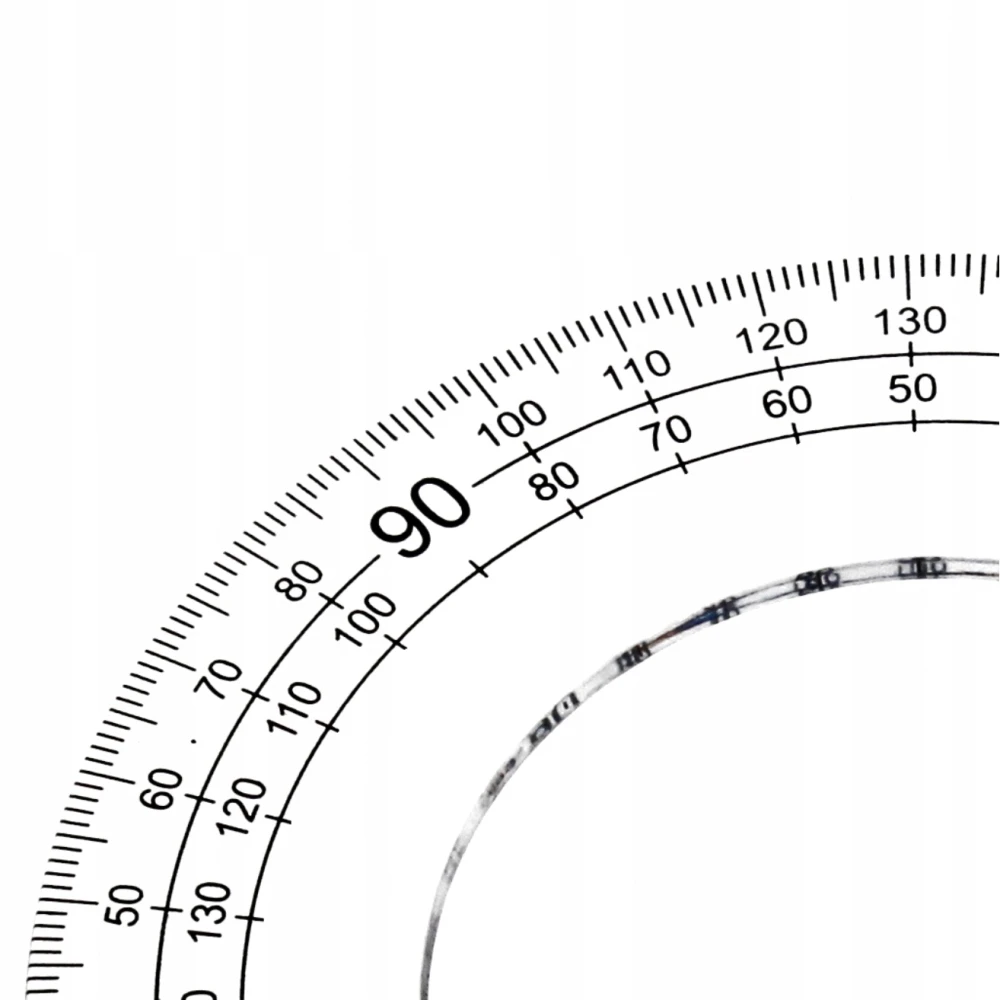 Kampų matuoklis 180' 10cm - STARPAK