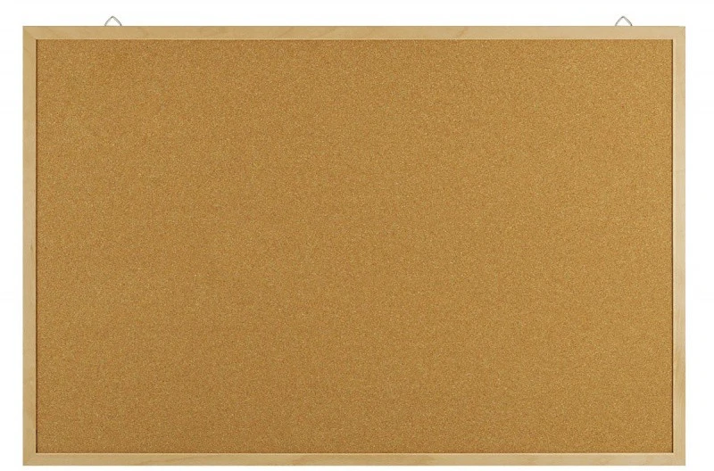 Kamštinė lenta BI-OFFICE BIUDŽETAS 60x45, pušies rėmas