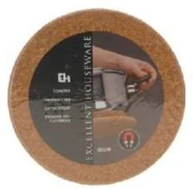 Excellent Houseware Kamštinis padėkliukas su magnetu ø21 cm