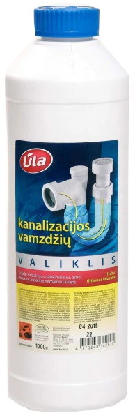 Kanalizacijos vamzdžių valiklis TIRET Turbo, 500 ml