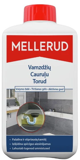Kanalizacijos vamzdžių valiklis TIRET Turbo, 500 ml