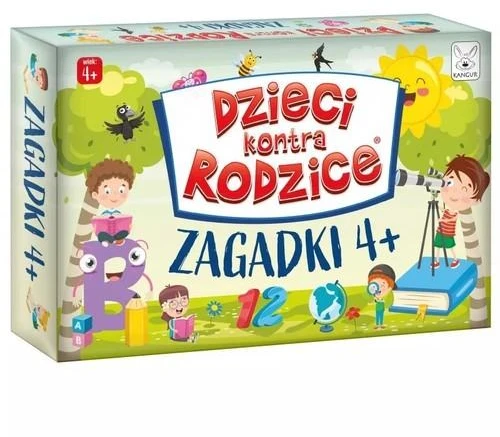 Kangur ŽAIDIMAS VAIKAI VS TĖVAI – smagūs galvosūkiai vaikams