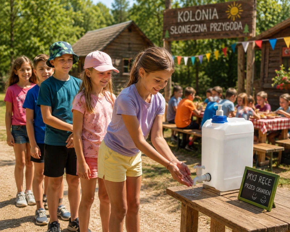 Kanister Kanistras vandeniui, alyvai, skysčiams 10l - mėlynas