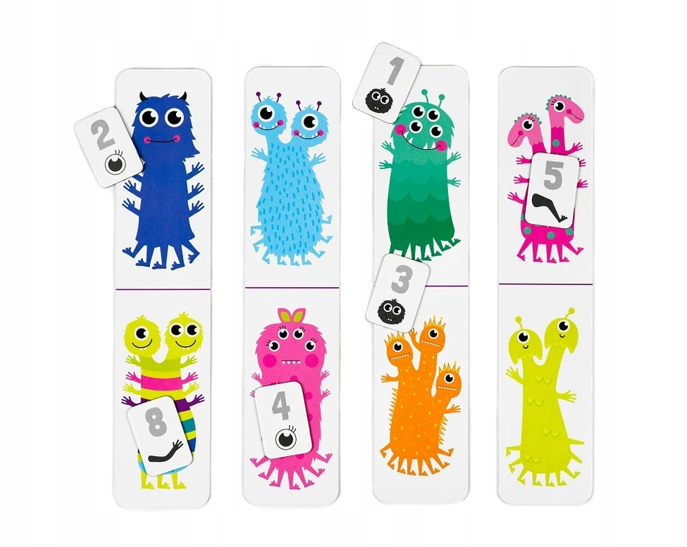 Kapitan Nauka Counting game Hungry Monsters 3-6 metai GR0538