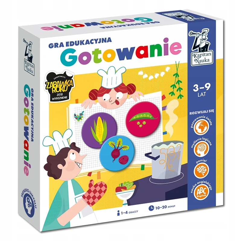 Kapitan Nauka Kapitono mokslo kapitono mokslo edukacinis žaidimas „Maisto gaminimas GR0468“