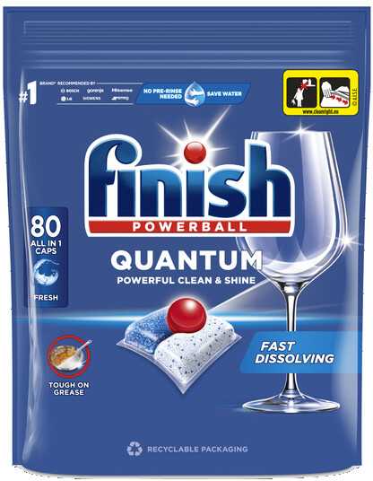 Planšetė INDAP FINISH QUATUM ALLIN1 80VNT