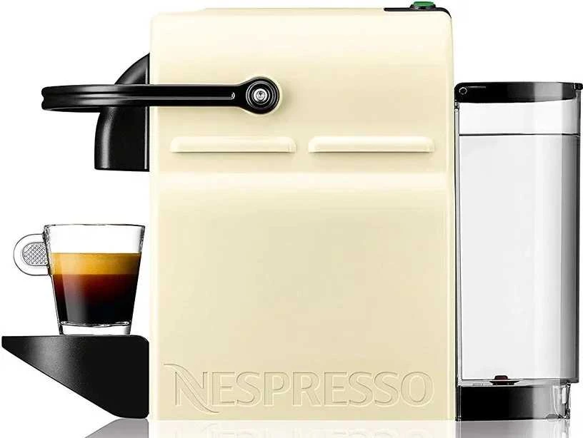 Kavos aparatas Delonghi EN80.CW Inisia Nespresso Slėgis 19 bar, kapsulinis kavos virimo aparatas, 1260 W, Kreminis