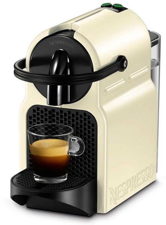 Kavos aparatas Delonghi EN80.CW Inisia Nespresso Slėgis 19 bar, kapsulinis kavos virimo aparatas, 1260 W, Kreminis