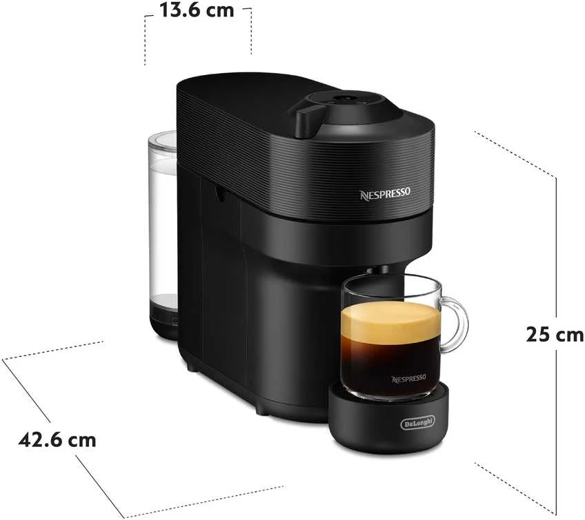 Kavos aparatas DELONGHI Nespresso ENV90.B VERTUO POP kapsulinis kavos virimo aparatas
