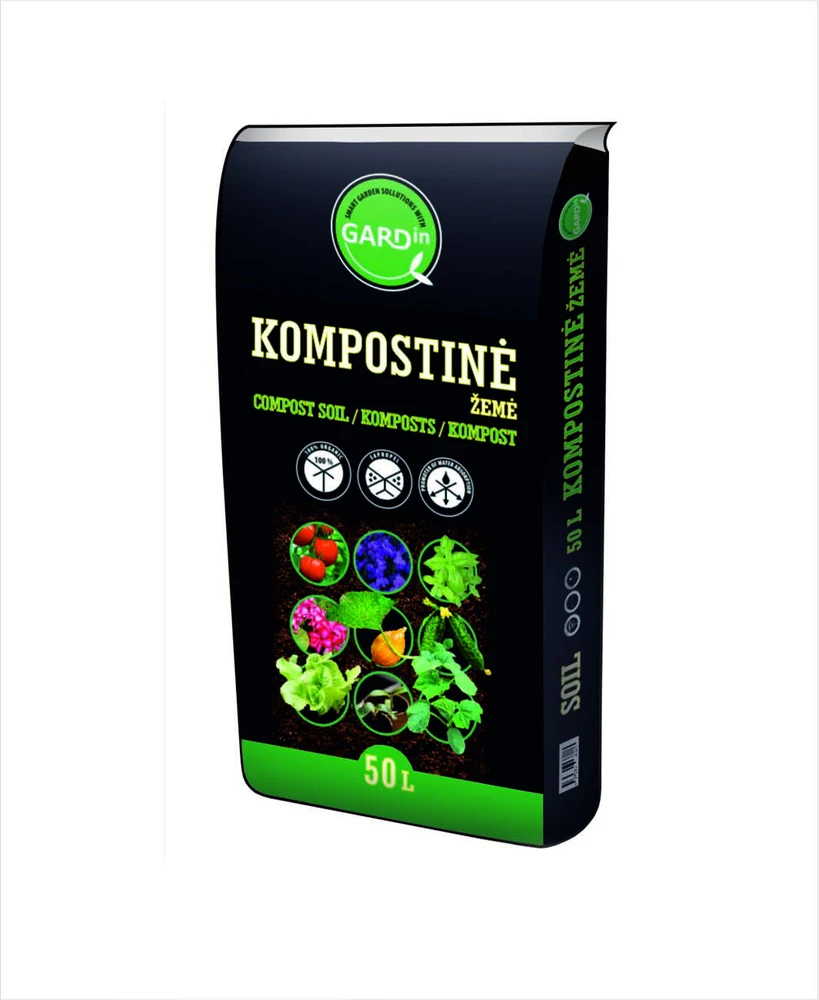 Kapų tvarkymo žemė DURPETA, juoda, 50 l