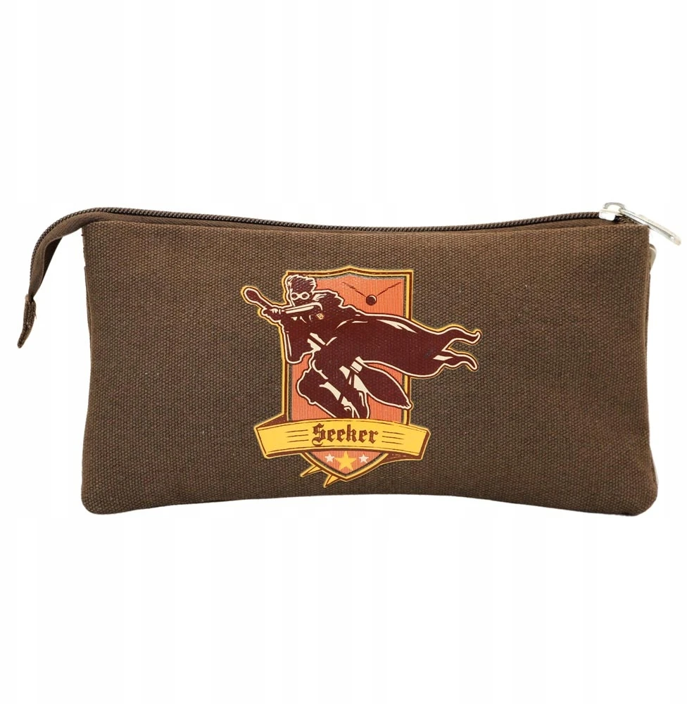 Karactermania Harry Potter Gryffindor 3 skyrių rašiklinė, rudos spalvos