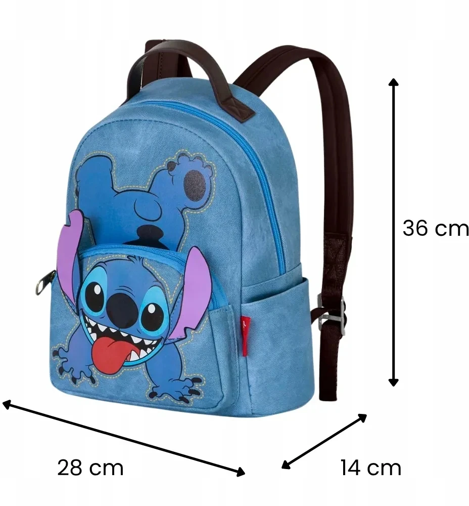 Karactermania Madinga miesto kuprinė Lilo and Stitch Disney Mėlyna 25x29x14 cm
