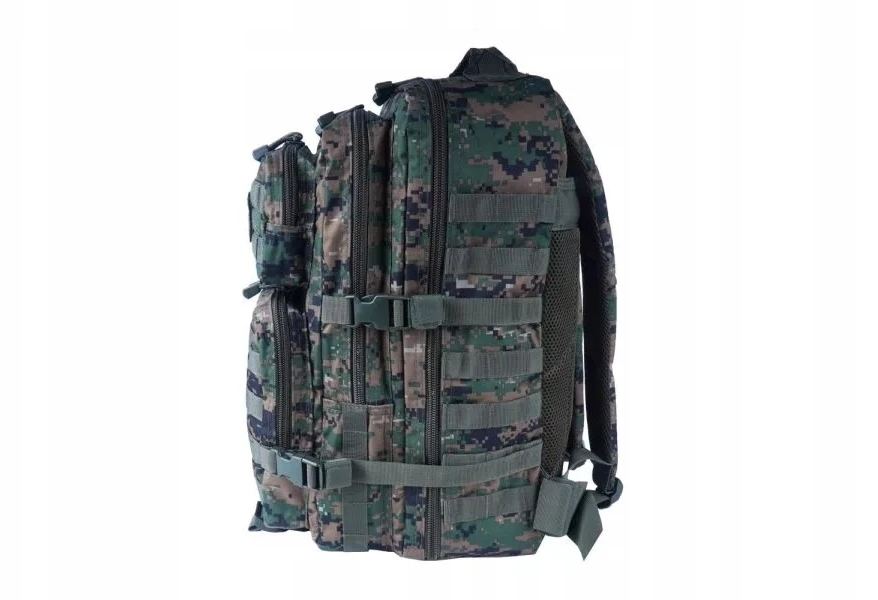 Karinė turistinė kuprinė Mil-Tec Assault Pack LG Digital Woodland Marpat, 36 L