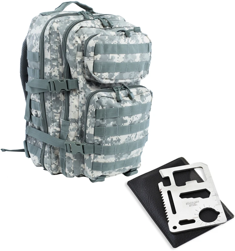 Karinė turistinė kuprinė Mil-Tec Assault Pack LG Digital, 36 L