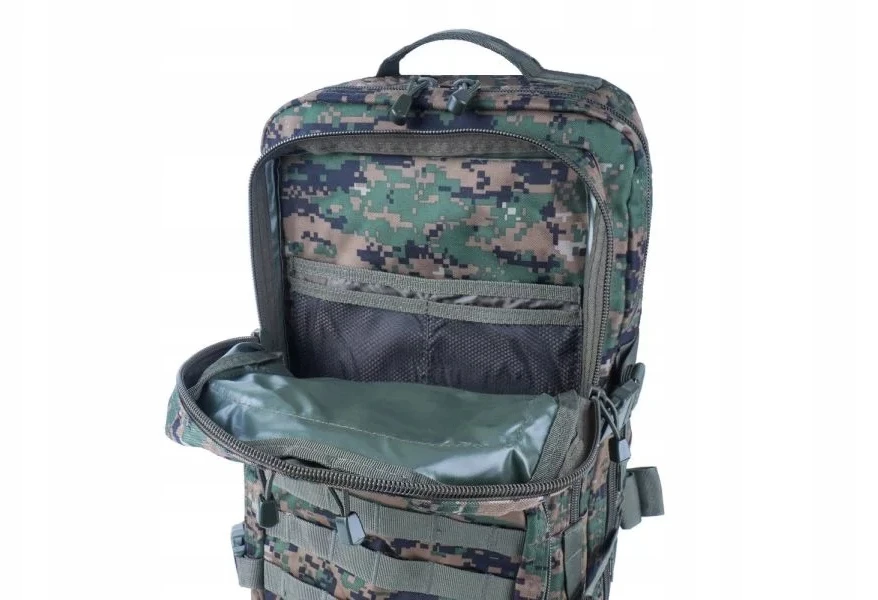 Karinė turistinė kuprinė Mil-Tec Assault Pack LG Digital Woodland Marpat, 36 L