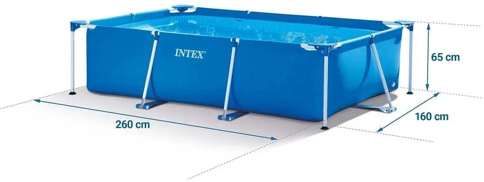 Stačiakampis sodo baseinas Intex, 2.6x1.6m
