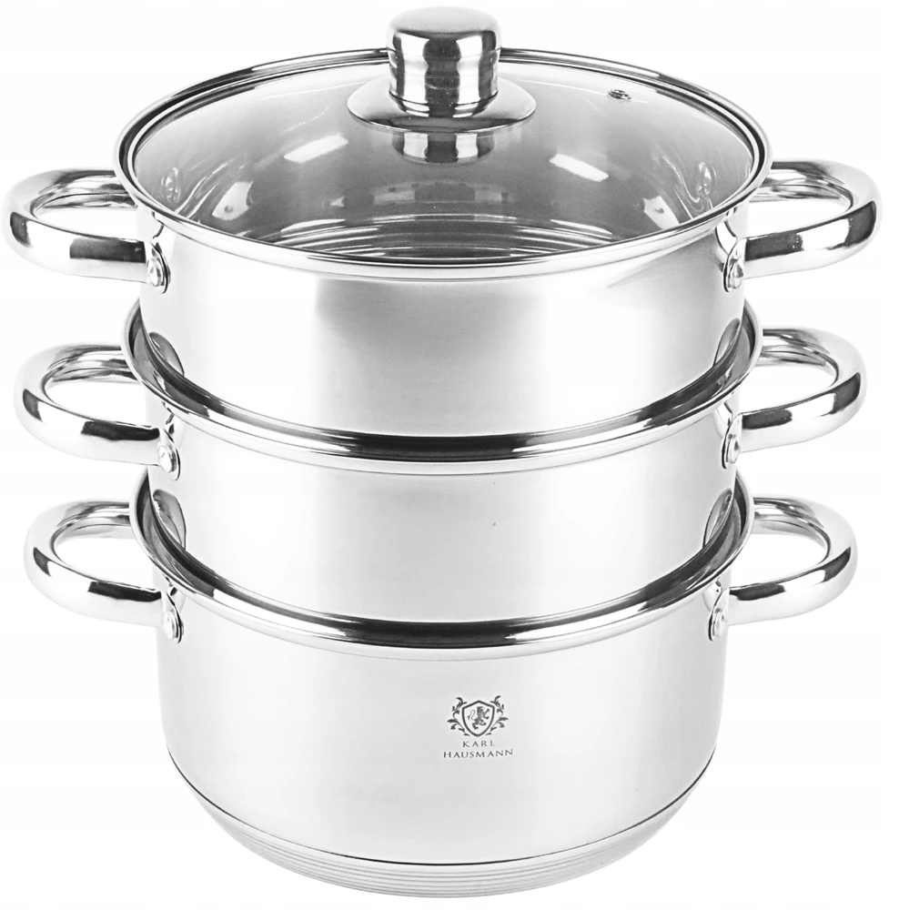 Karl Hausmann GARINIS PUODAS GALINIS 3,3L 20CM PUODAS INDUKCINIAI DUJINIAI
