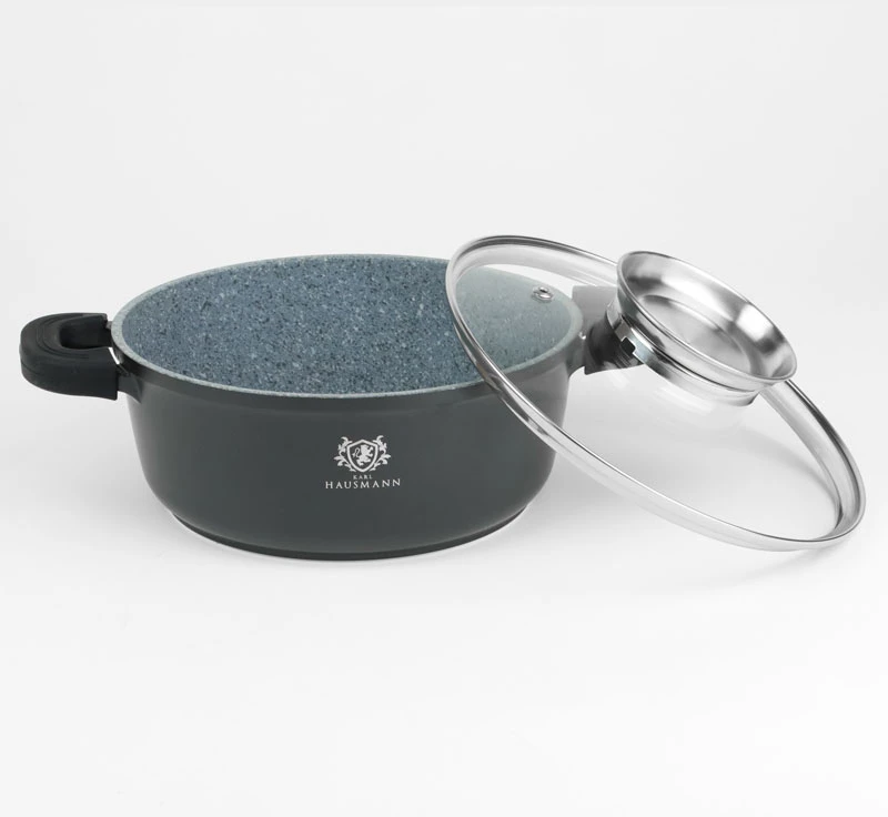Karl Hausmann GRANITE POT GOOO MAKER 2,3L INDUKCINIAI DUJINĖLIAI su GREBLON DANGA