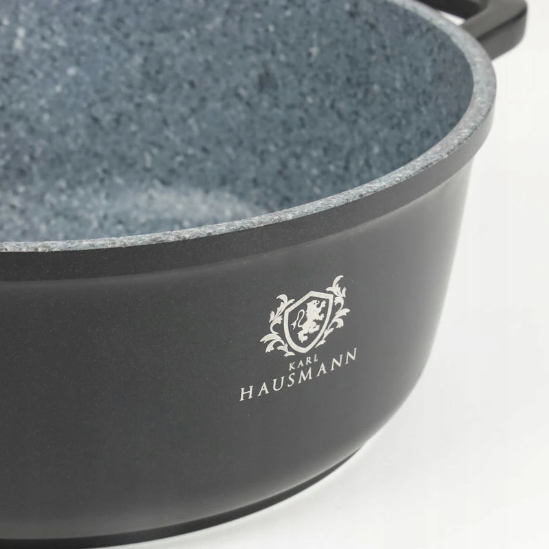 Karl Hausmann GRANITE POT GOOO MAKER 2,3L INDUKCINIAI DUJINĖLIAI su GREBLON DANGA