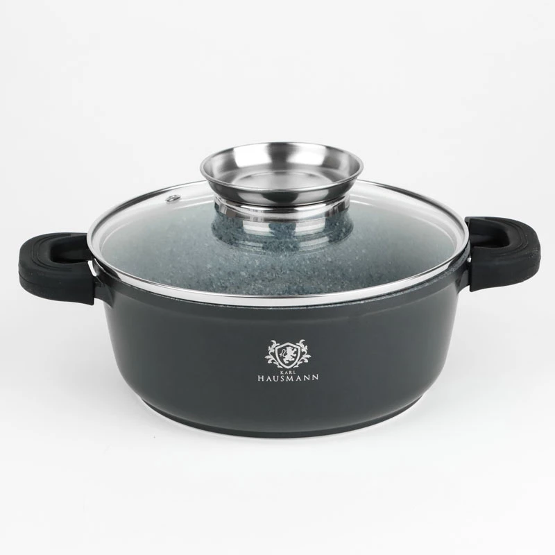 Karl Hausmann GRANITE POT GOOO MAKER 2,3L INDUKCINIAI DUJINĖLIAI su GREBLON DANGA