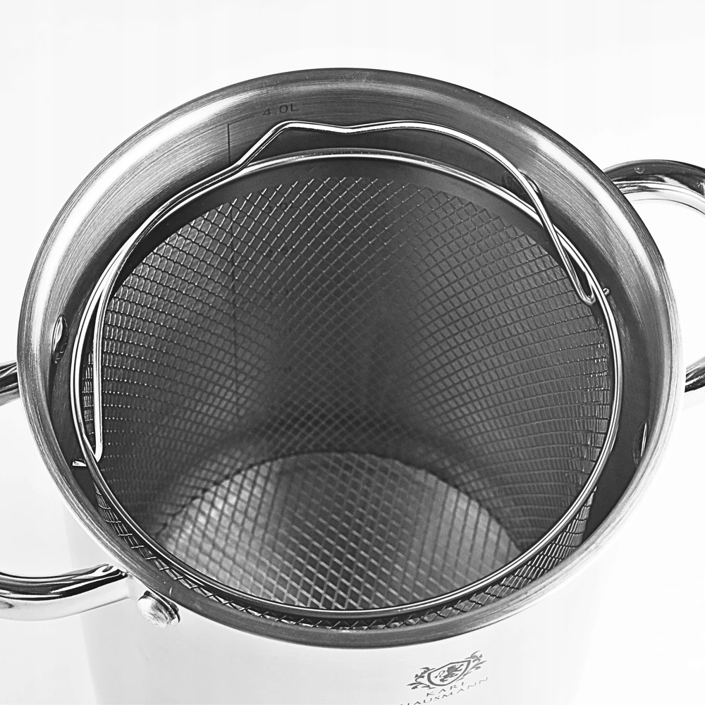 Karl Hausmann Puodukas su sieteliu šparagams ir makaronams, 4.2l, indukcijai