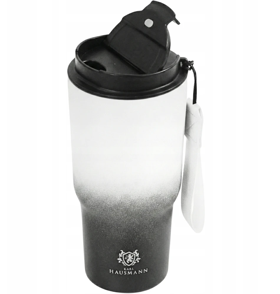 Karl Hausmann TERMINIS PUODULIS KAVAI IR ARBATA AUTOMOBILIUI, SANTRAUKA, NESKLIDA, 560 ml