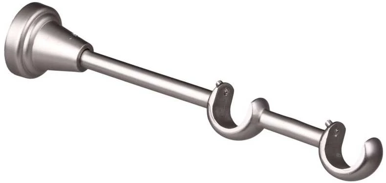 Domoletti Karnizo vamzdis ASPEN, metalinis, šv. mat. sidabro sp., 2 m, Ø 19 mm