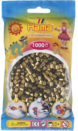 'Karoliukų žaidimas - HAMA Midi - 1000 karoliukų pakelis - Sidabrinė - Nuo 5 metų''
